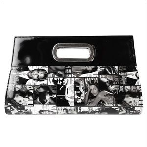 Olivia Miller Cut Handle Magazine Clutch